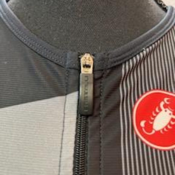 Castelli Triathlon Top Black & Gray Size Small - Picture 12 of 12